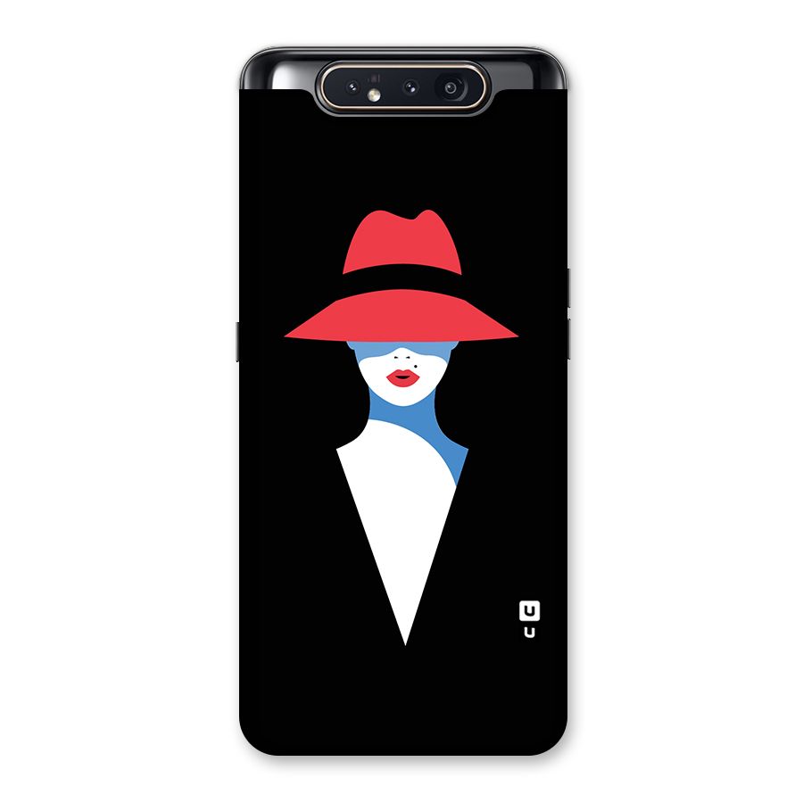 Mysterious Woman Illustration Back Case for Galaxy A80