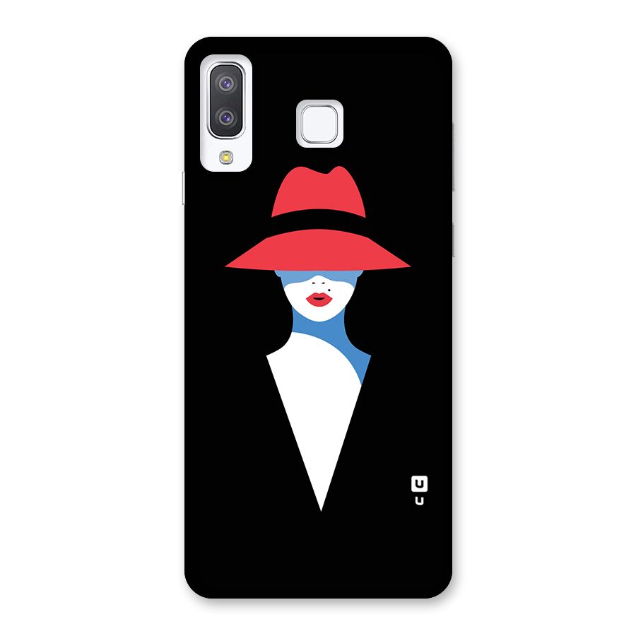 Mysterious Woman Illustration Back Case for Galaxy A8 Star