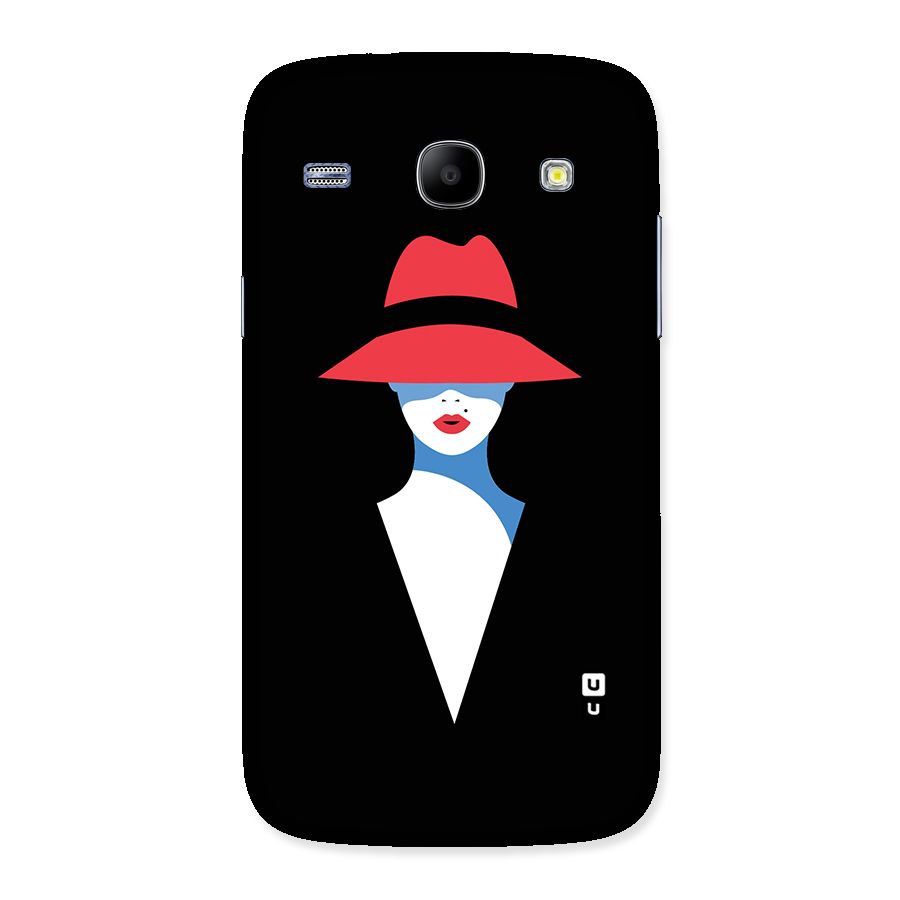 Mysterious Woman Illustration Back Case for Galaxy Core