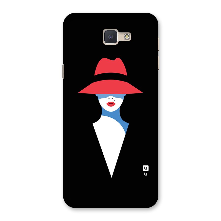 Mysterious Woman Illustration Back Case for Galaxy J5 Prime