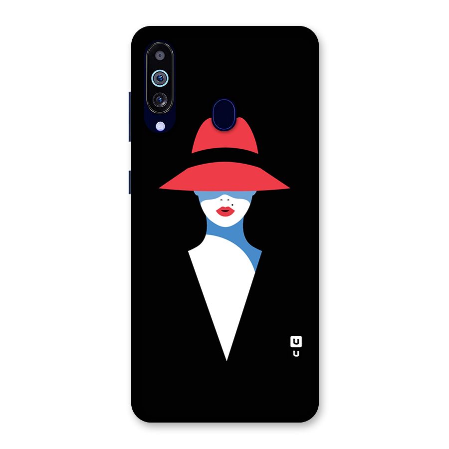 Mysterious Woman Illustration Back Case for Galaxy M40