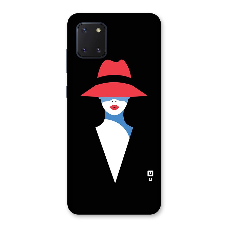 Mysterious Woman Illustration Back Case for Galaxy Note 10 Lite