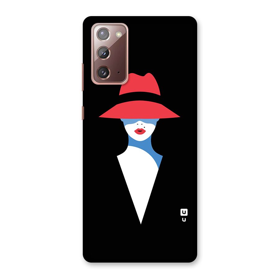 Mysterious Woman Illustration Back Case for Galaxy Note 20