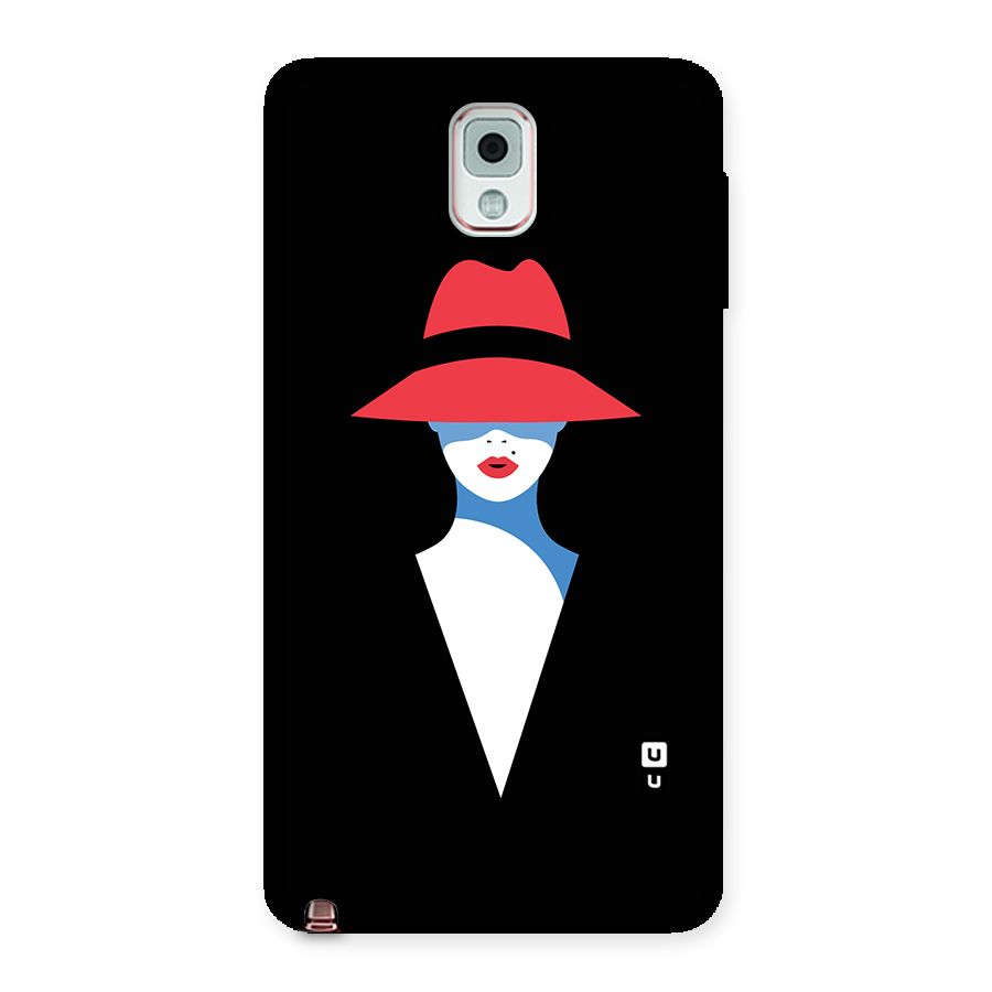 Mysterious Woman Illustration Back Case for Galaxy Note 3