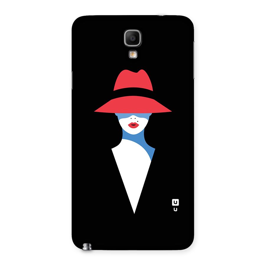 Mysterious Woman Illustration Back Case for Galaxy Note 3 Neo