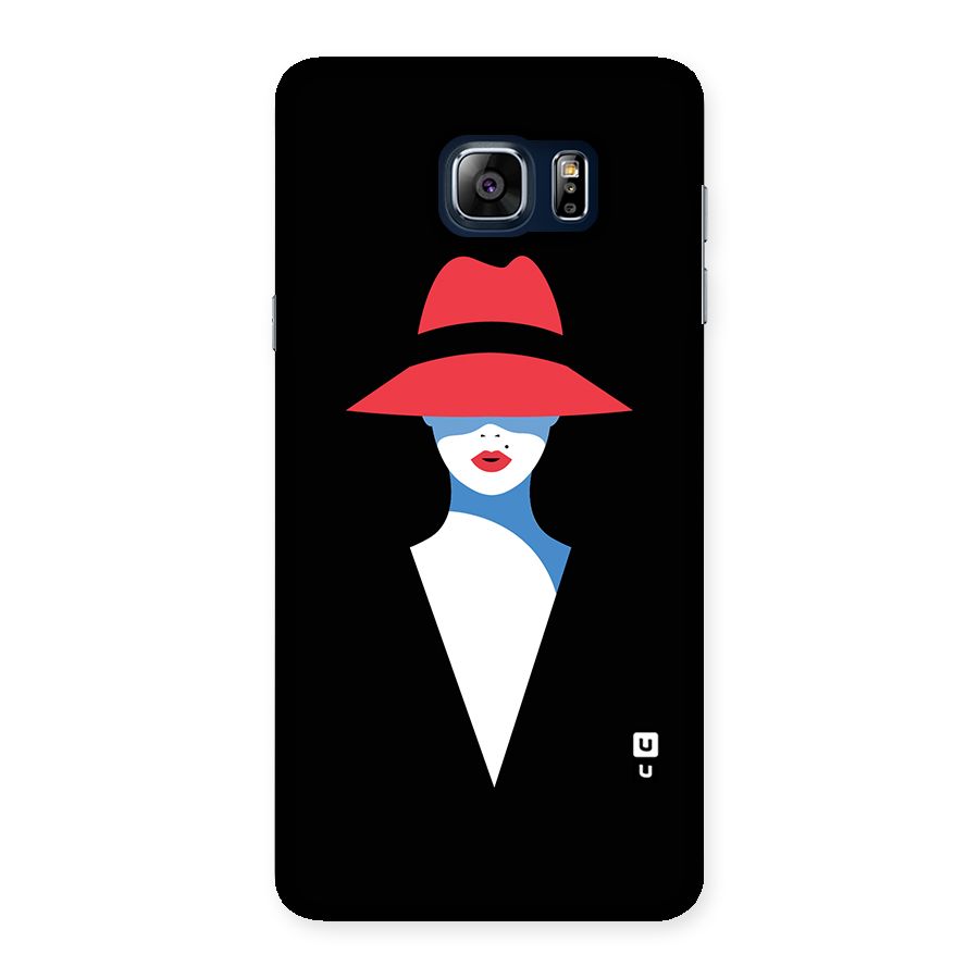 Mysterious Woman Illustration Back Case for Galaxy Note 5