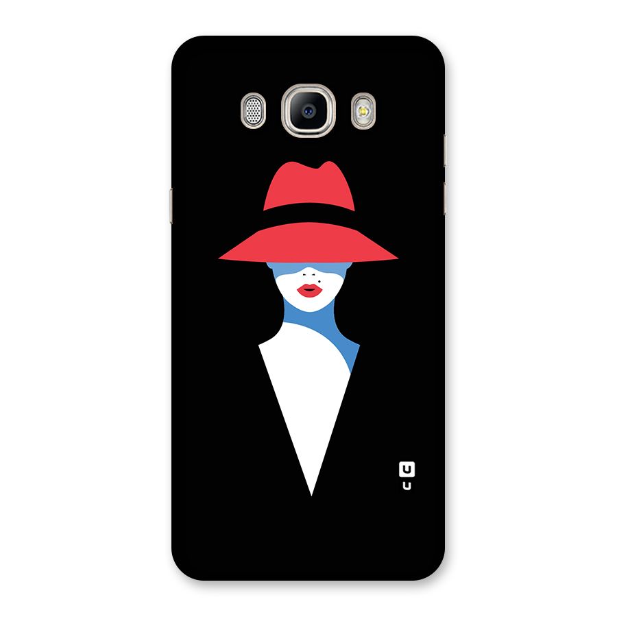 Mysterious Woman Illustration Back Case for Galaxy On8