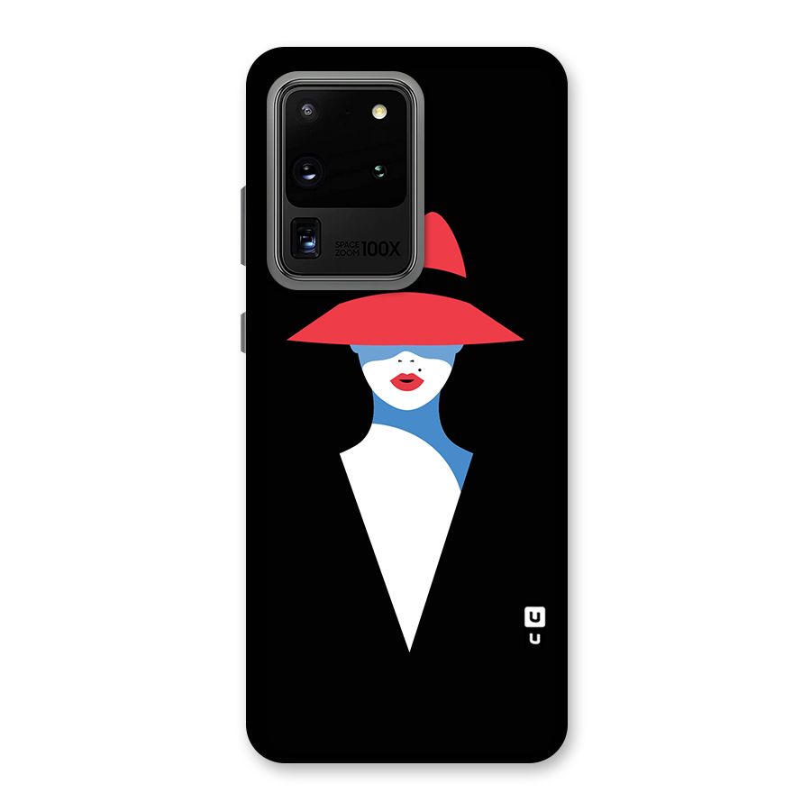 Mysterious Woman Illustration Back Case for Galaxy S20 Ultra