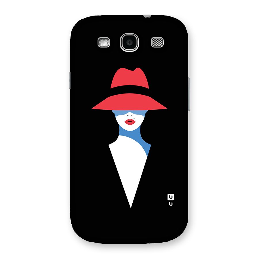 Mysterious Woman Illustration Back Case for Galaxy S3