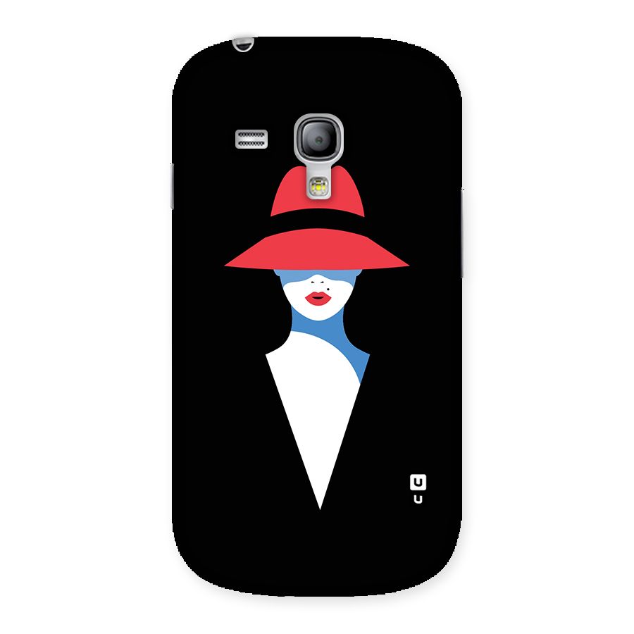 Mysterious Woman Illustration Back Case for Galaxy S3 Mini