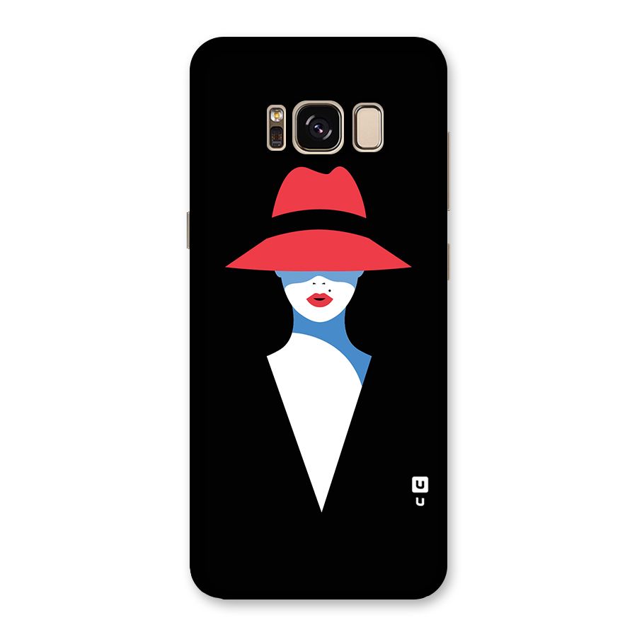 Mysterious Woman Illustration Back Case for Galaxy S8