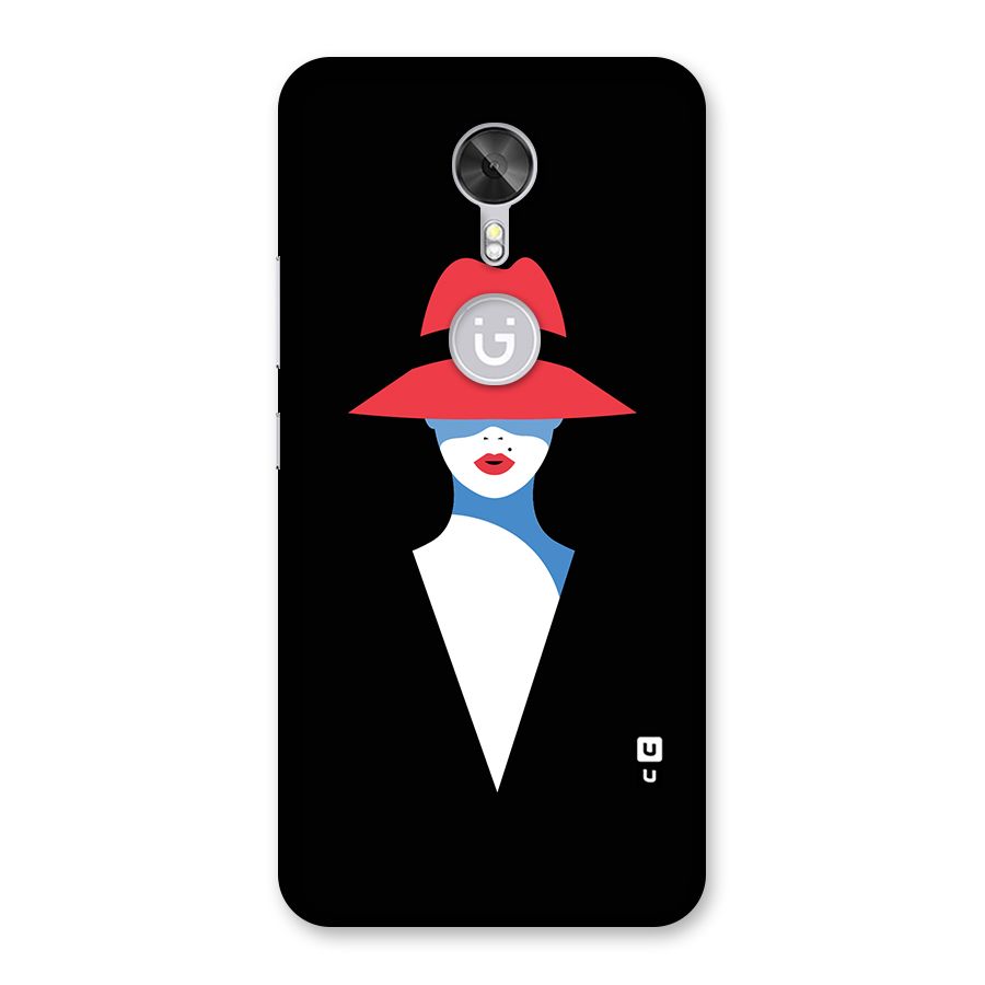 Mysterious Woman Illustration Back Case for Gionee A1