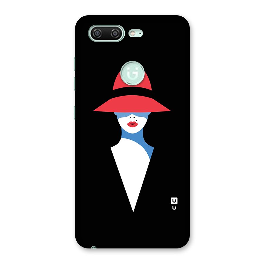 Mysterious Woman Illustration Back Case for Gionee S10