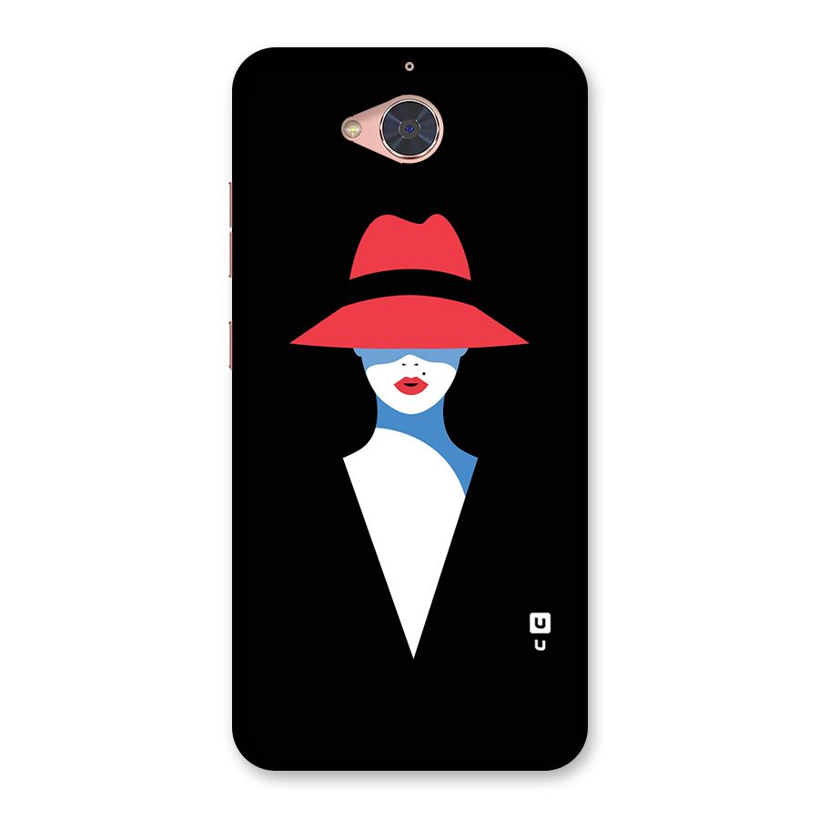 Mysterious Woman Illustration Back Case for Gionee S6 Pro