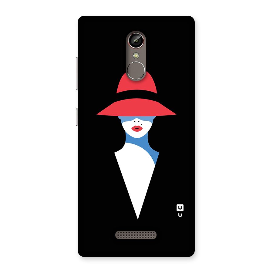 Mysterious Woman Illustration Back Case for Gionee S6s