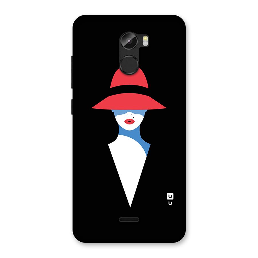 Mysterious Woman Illustration Back Case for Gionee X1
