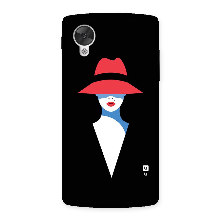 Mysterious Woman Illustration Back Case for Google Nexsus 5