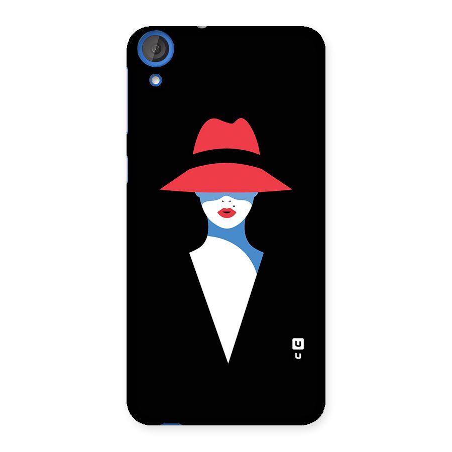 Mysterious Woman Illustration Back Case for HTC Desire 820