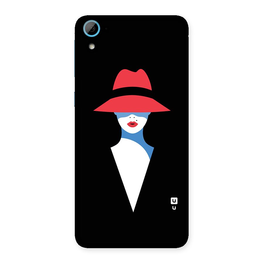 Mysterious Woman Illustration Back Case for HTC Desire 826