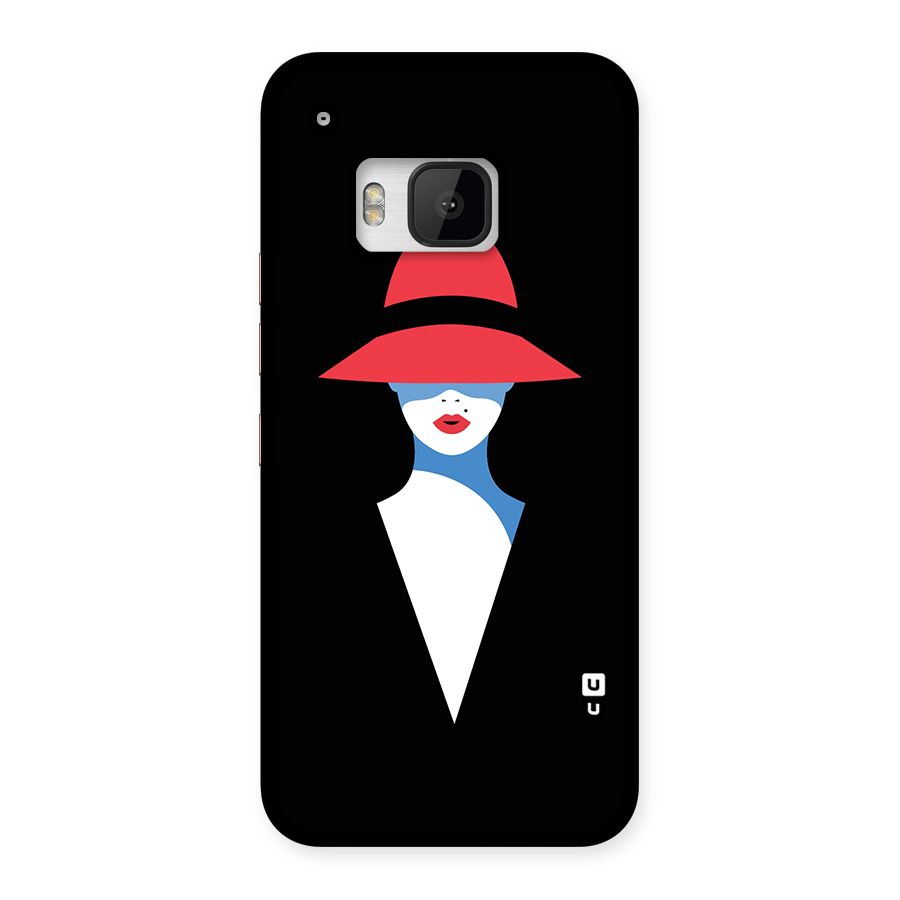 Mysterious Woman Illustration Back Case for HTC One M9