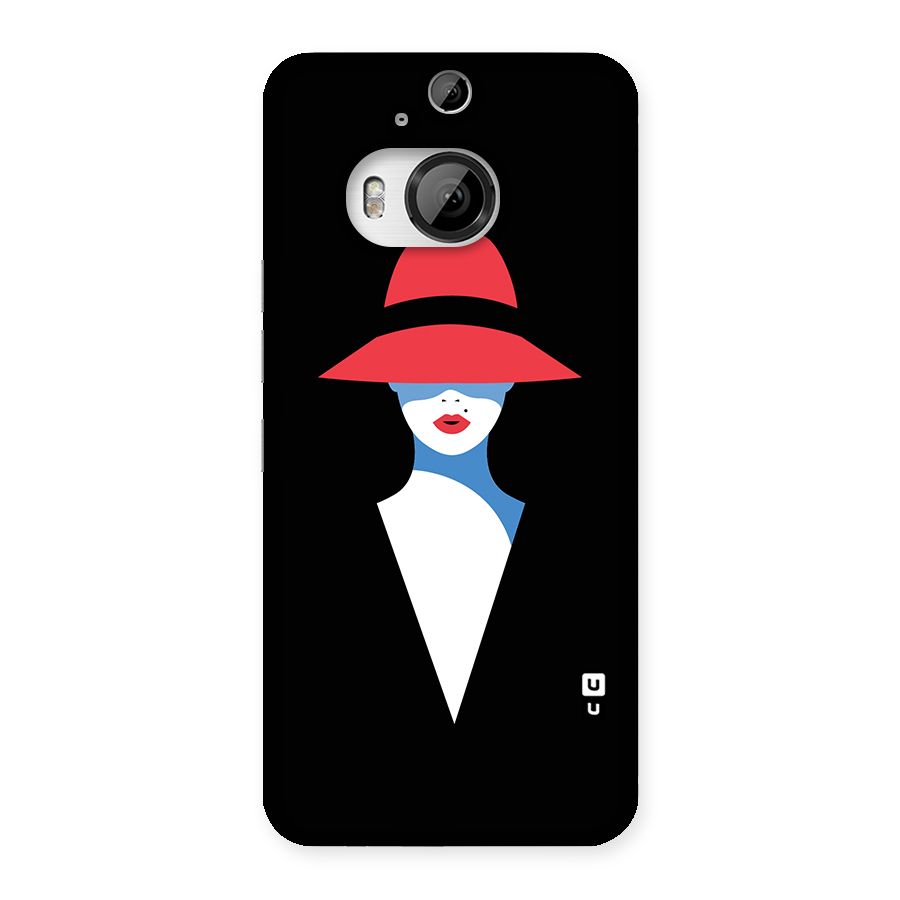Mysterious Woman Illustration Back Case for HTC One M9 Plus