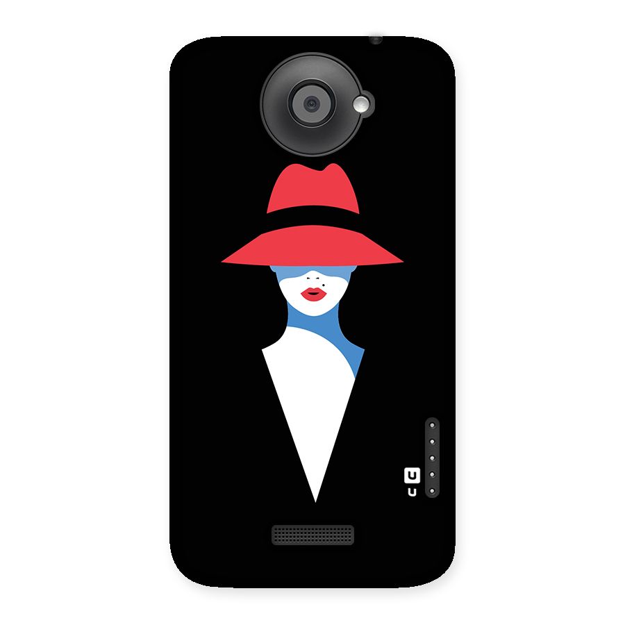 Mysterious Woman Illustration Back Case for HTC One X