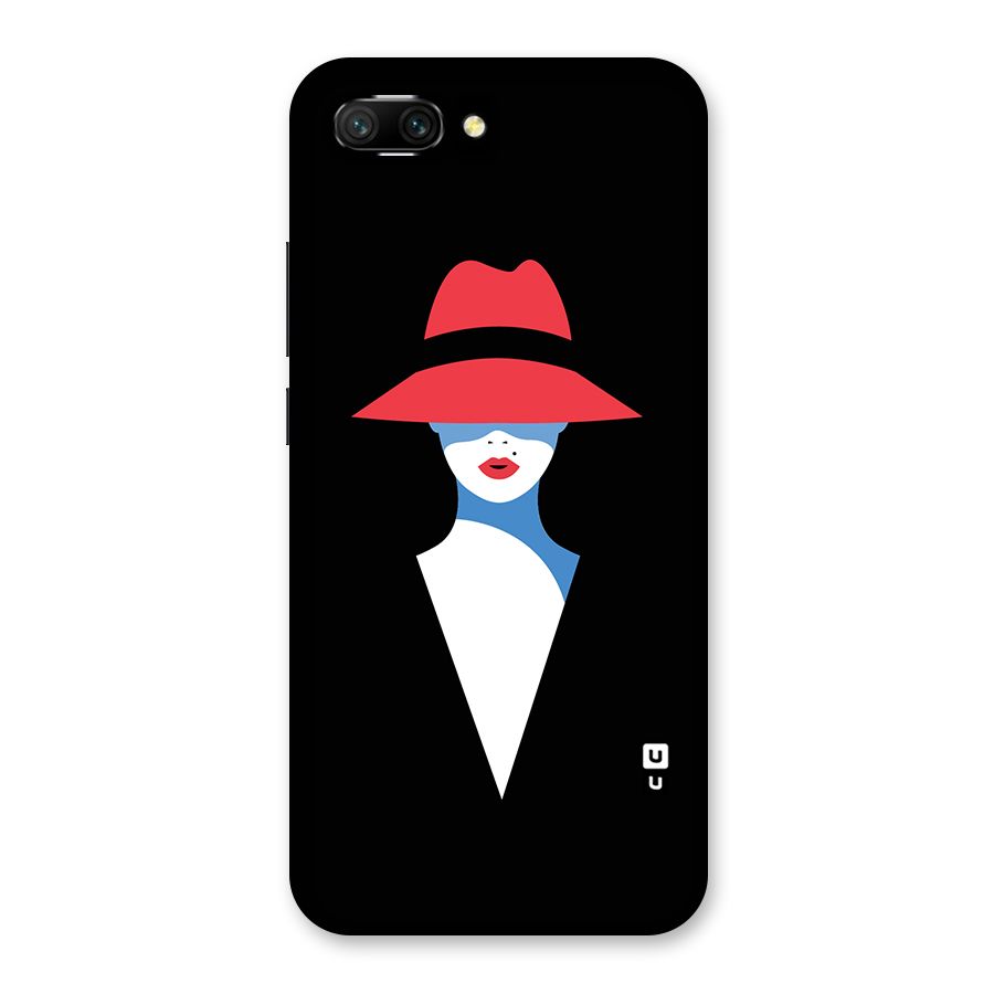 Mysterious Woman Illustration Back Case for Honor 10