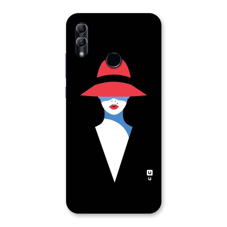 Mysterious Woman Illustration Back Case for Honor 10 Lite