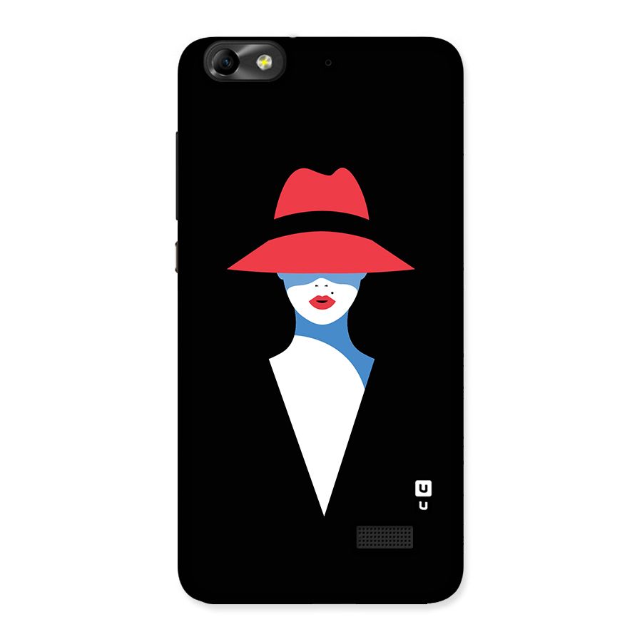 Mysterious Woman Illustration Back Case for Honor 4C
