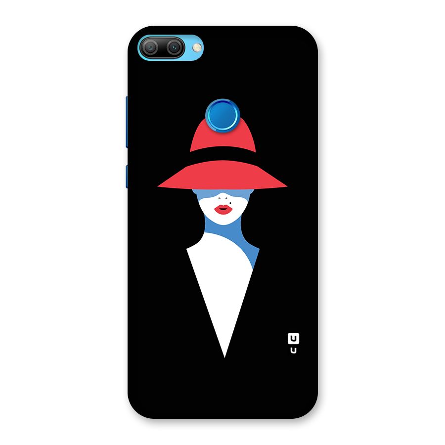 Mysterious Woman Illustration Back Case for Honor 9N