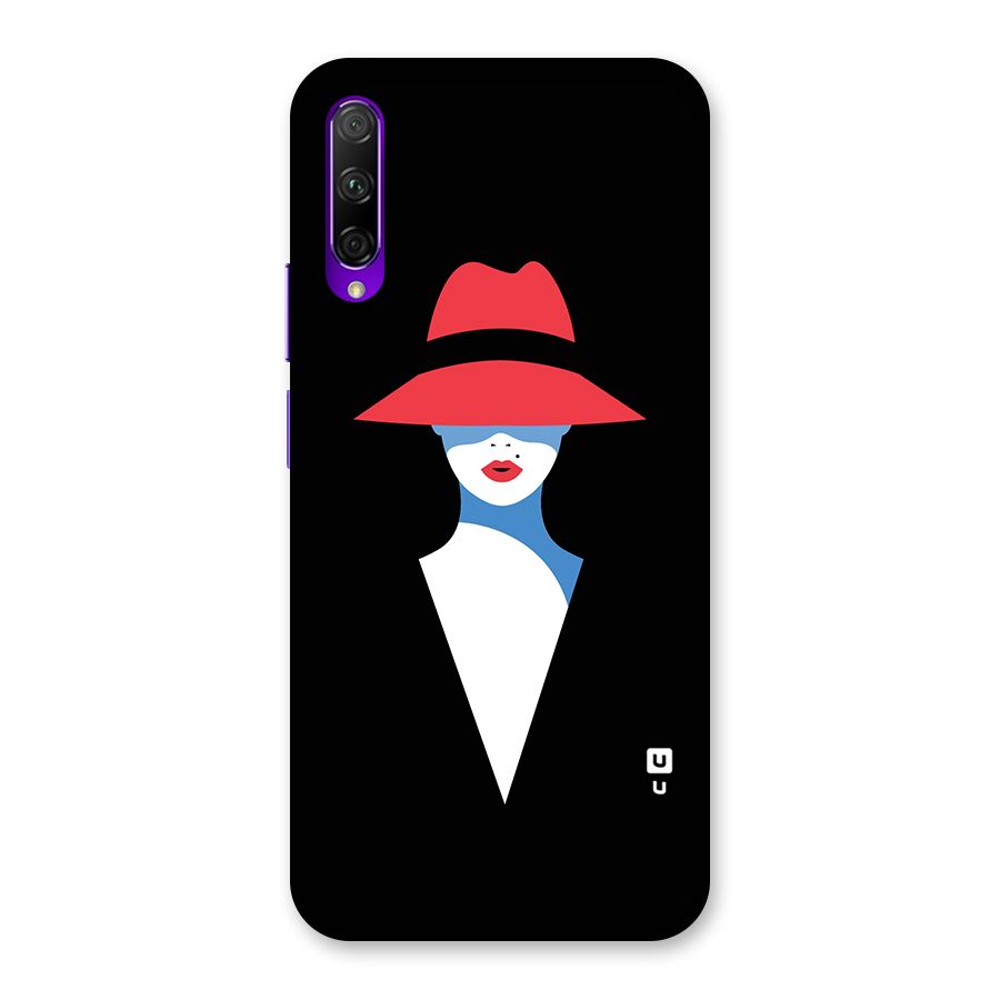 Mysterious Woman Illustration Back Case for Honor 9X Pro