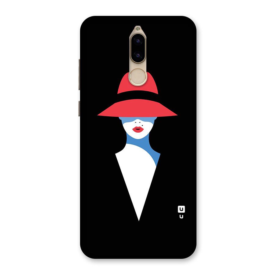 Mysterious Woman Illustration Back Case for Honor 9i