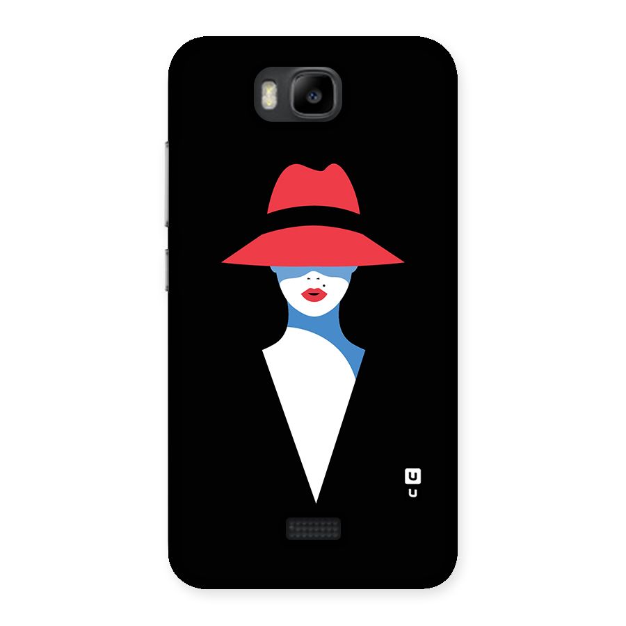 Mysterious Woman Illustration Back Case for Honor Bee