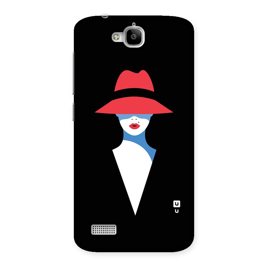 Mysterious Woman Illustration Back Case for Honor Holly