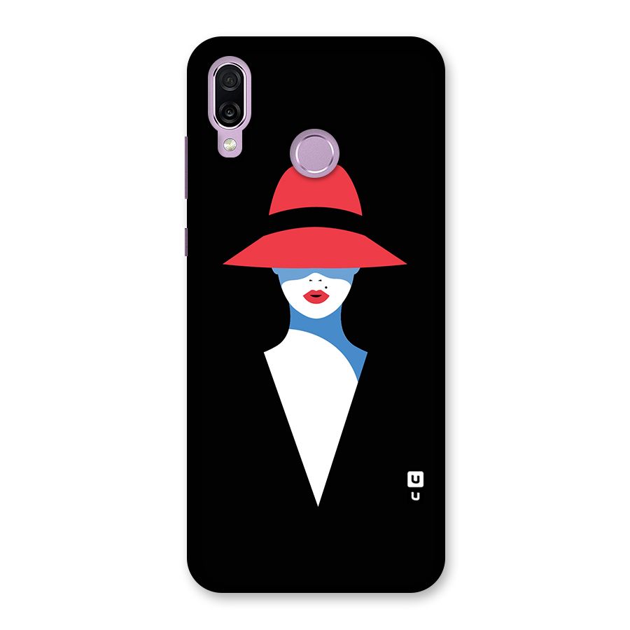 Mysterious Woman Illustration Back Case for Honor Play