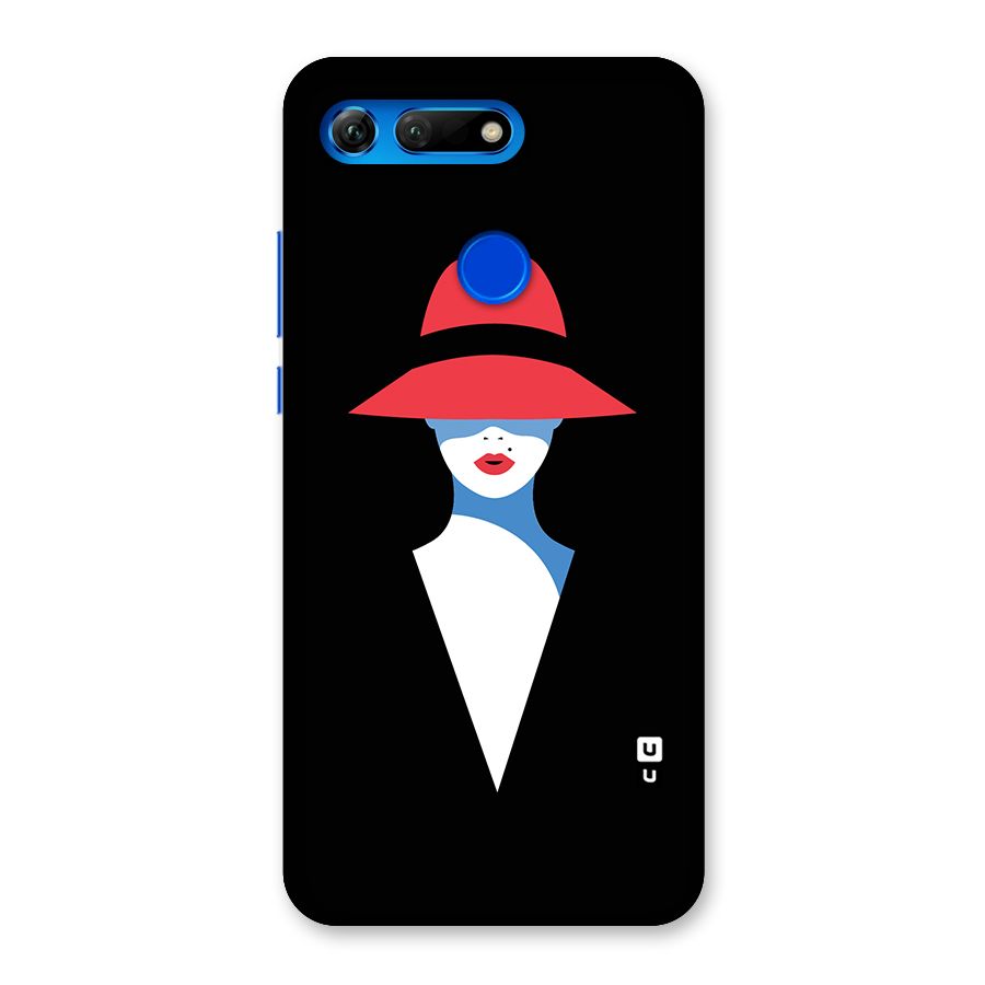 Mysterious Woman Illustration Back Case for Honor View 20