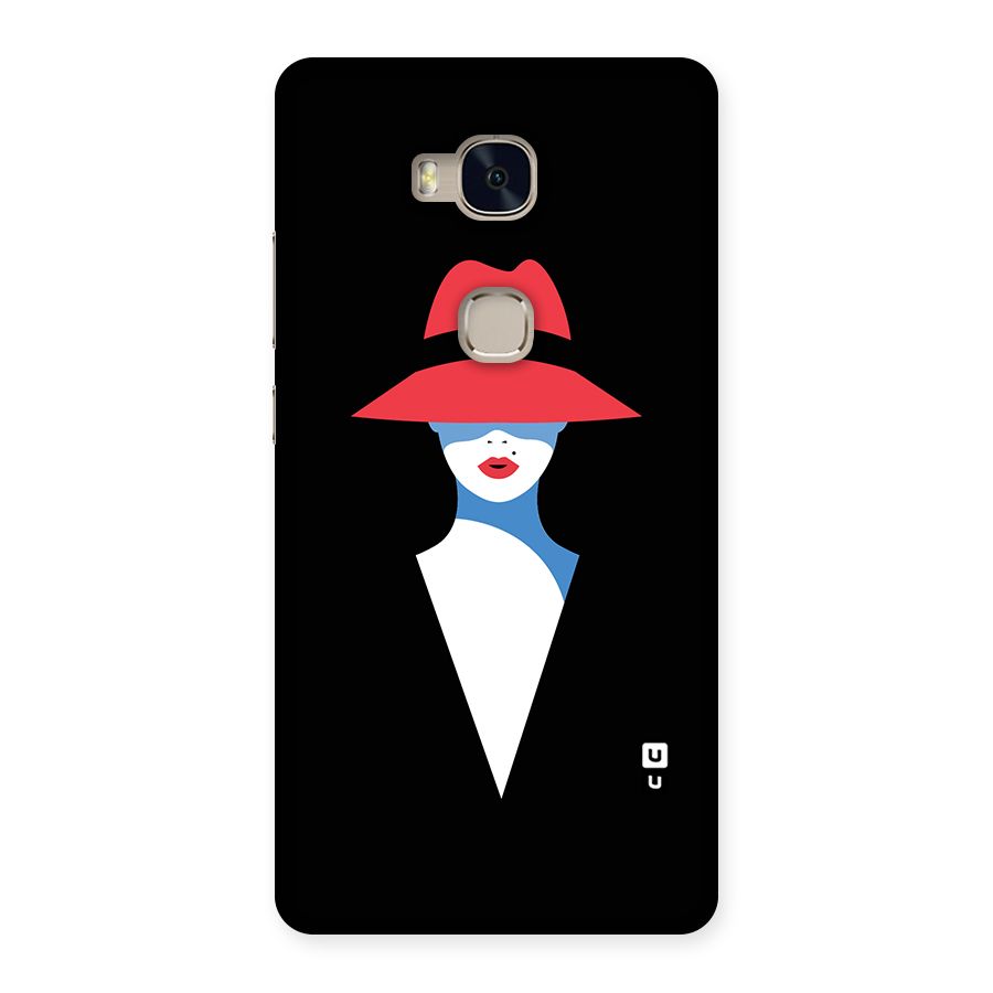 Mysterious Woman Illustration Back Case for Huawei Honor 5X