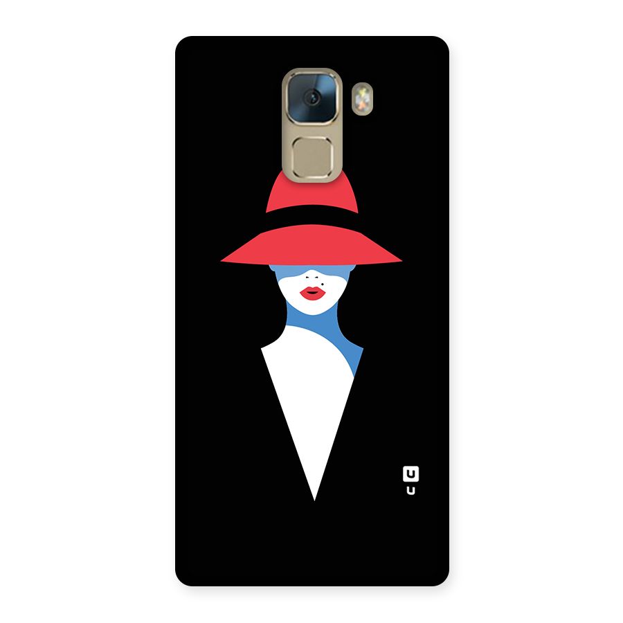 Mysterious Woman Illustration Back Case for Huawei Honor 7