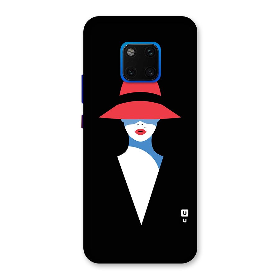 Mysterious Woman Illustration Back Case for Huawei Mate 20 Pro