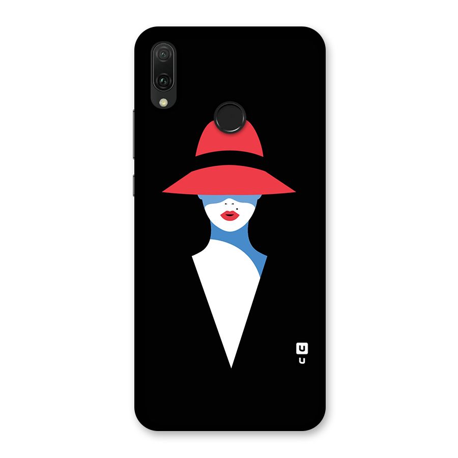 Mysterious Woman Illustration Back Case for Huawei Y9 (2019)