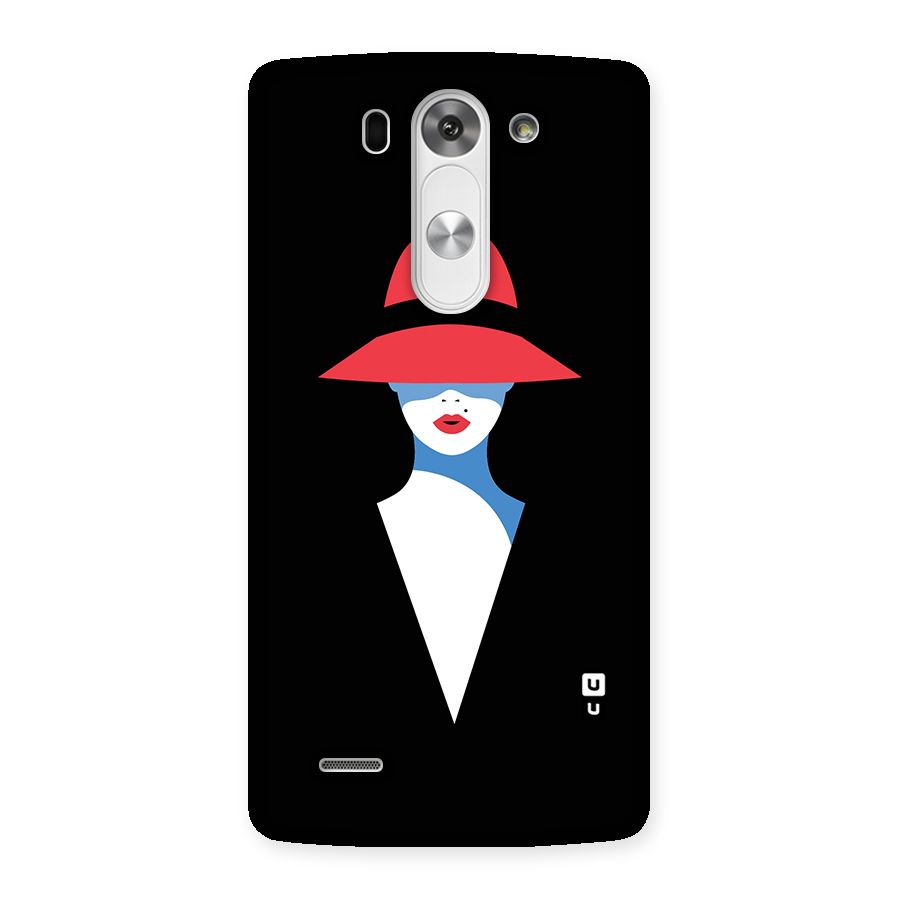 Mysterious Woman Illustration Back Case for LG G3 Mini