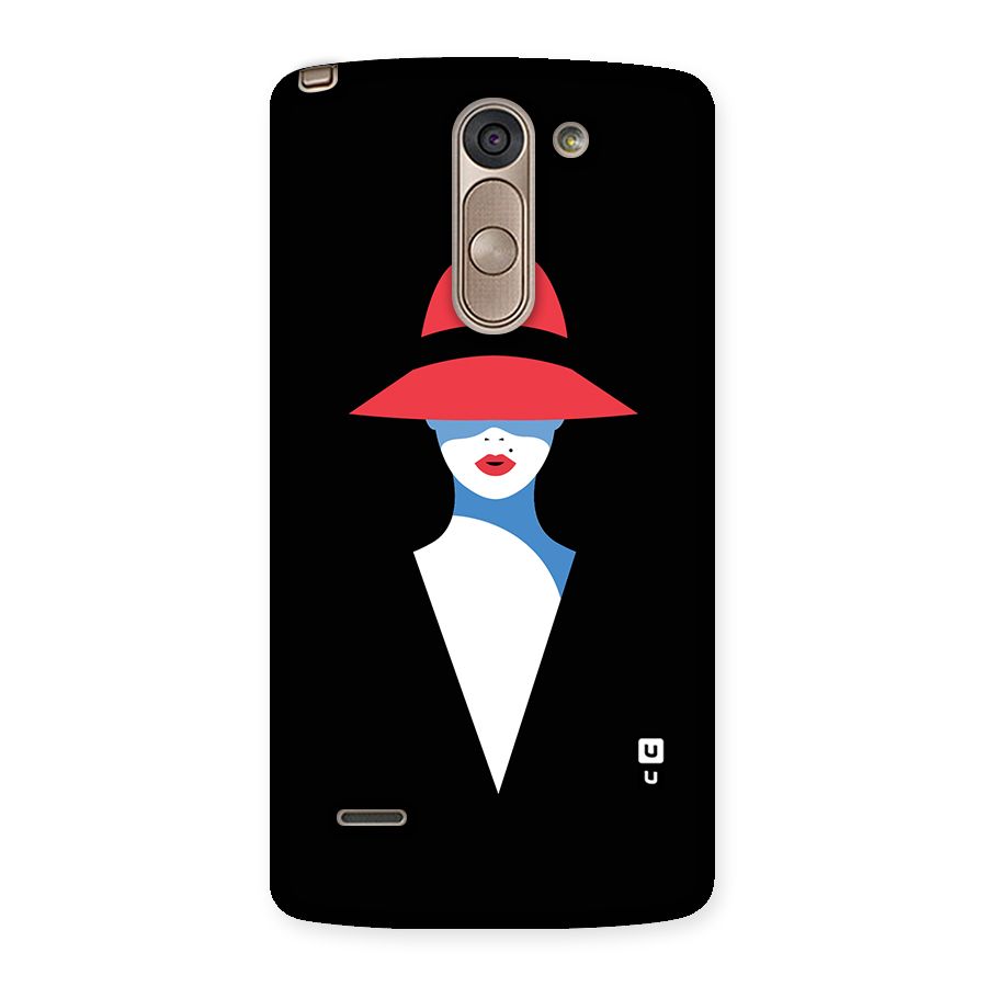 Mysterious Woman Illustration Back Case for LG G3 Stylus