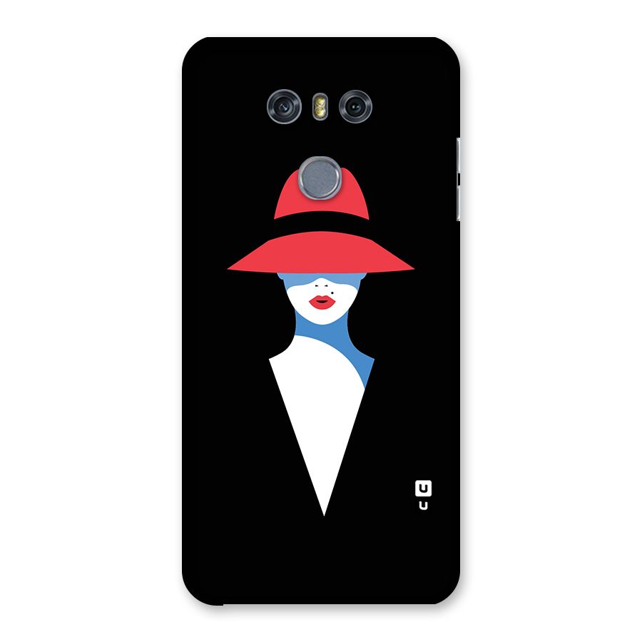 Mysterious Woman Illustration Back Case for LG G6
