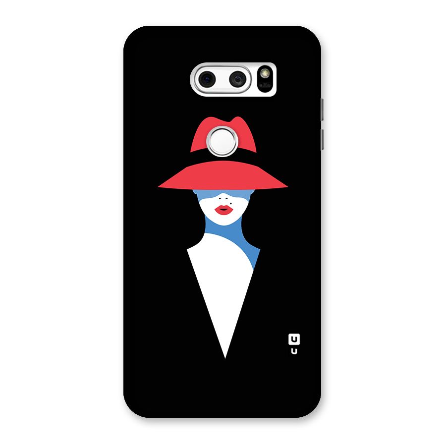Mysterious Woman Illustration Back Case for LG V30
