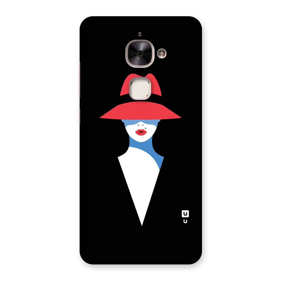 Mysterious Woman Illustration Back Case for Le 2