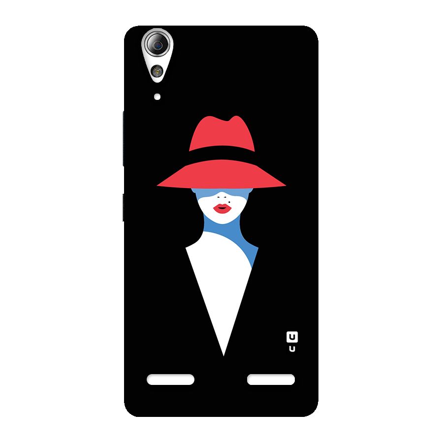 Mysterious Woman Illustration Back Case for Lenovo A6000