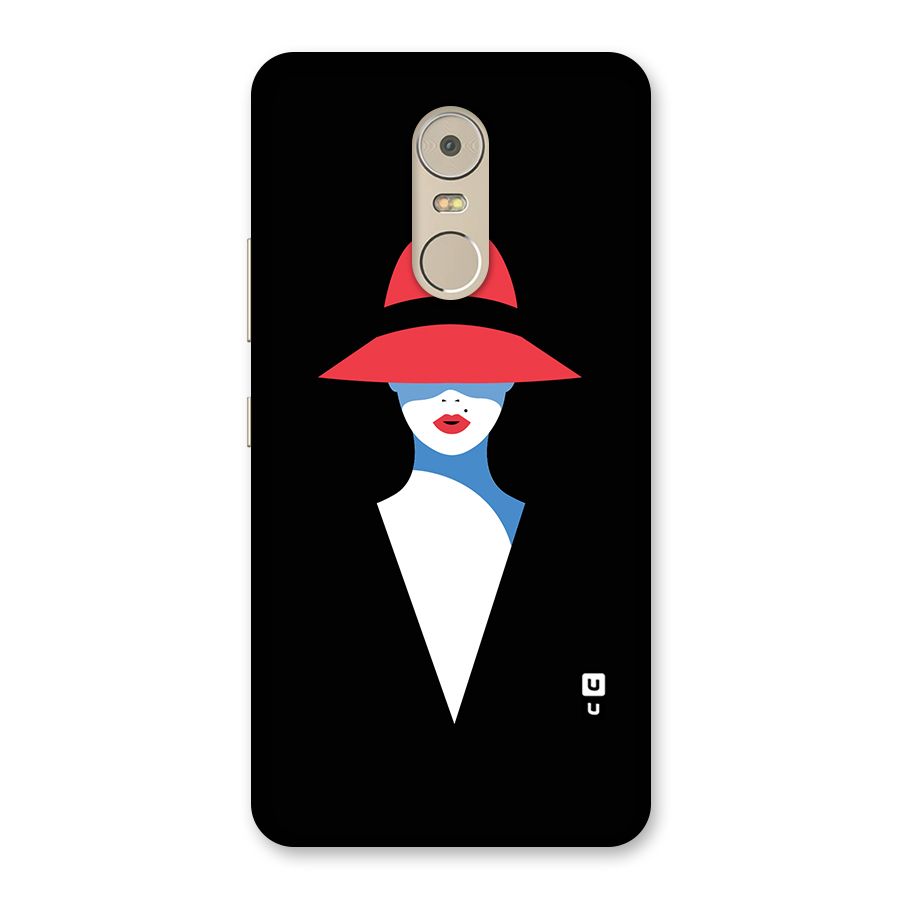 Mysterious Woman Illustration Back Case for Lenovo K6 Note