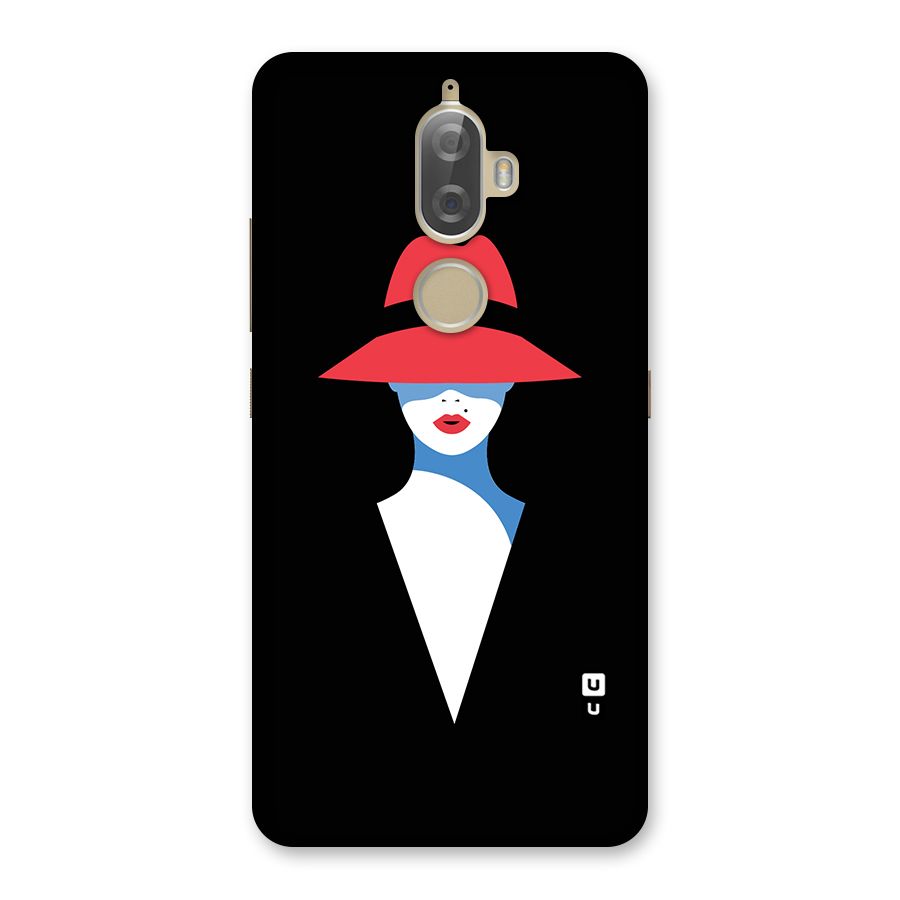 Mysterious Woman Illustration Back Case for Lenovo K8 Plus