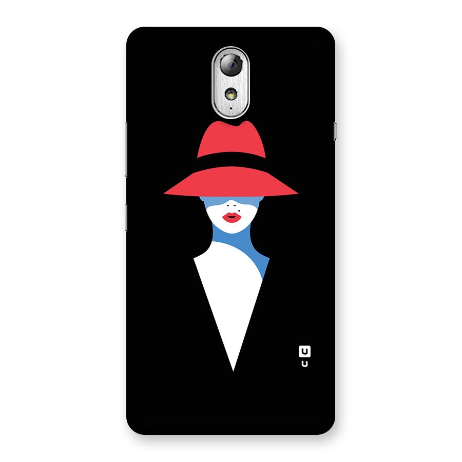 Mysterious Woman Illustration Back Case for Lenovo Vibe P1M