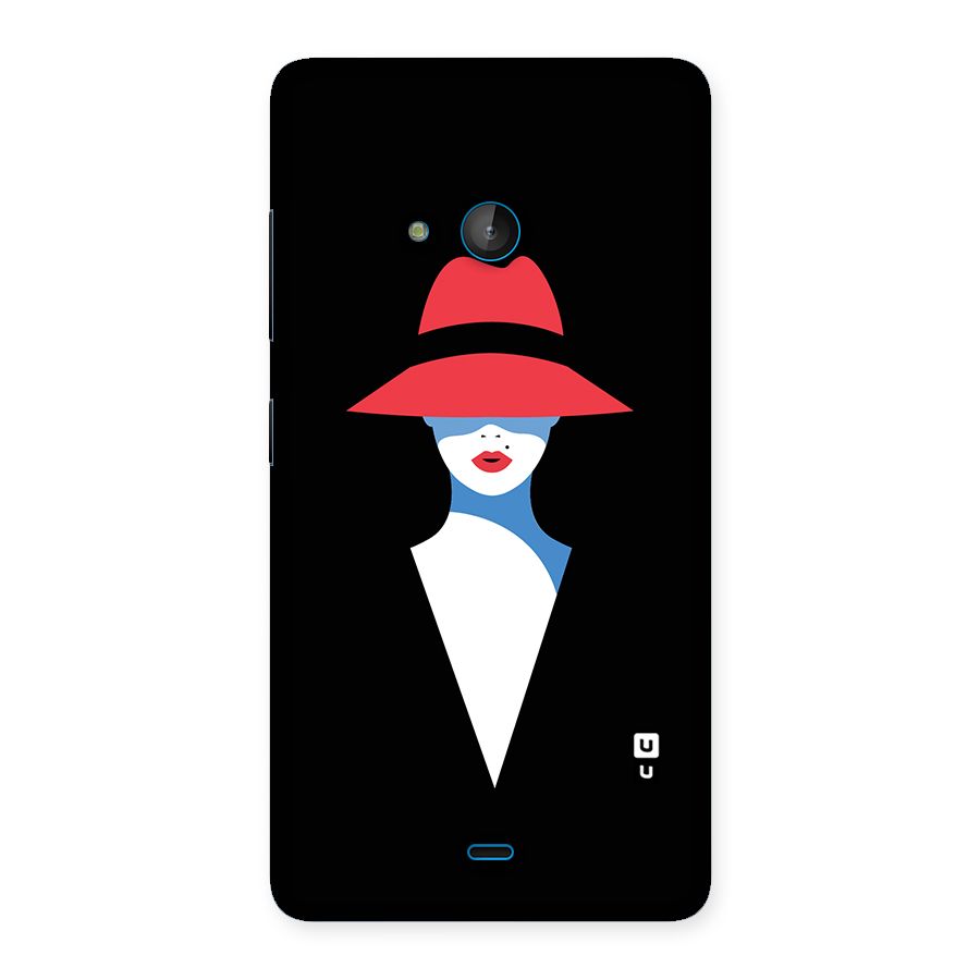 Mysterious Woman Illustration Back Case for Lumia 540
